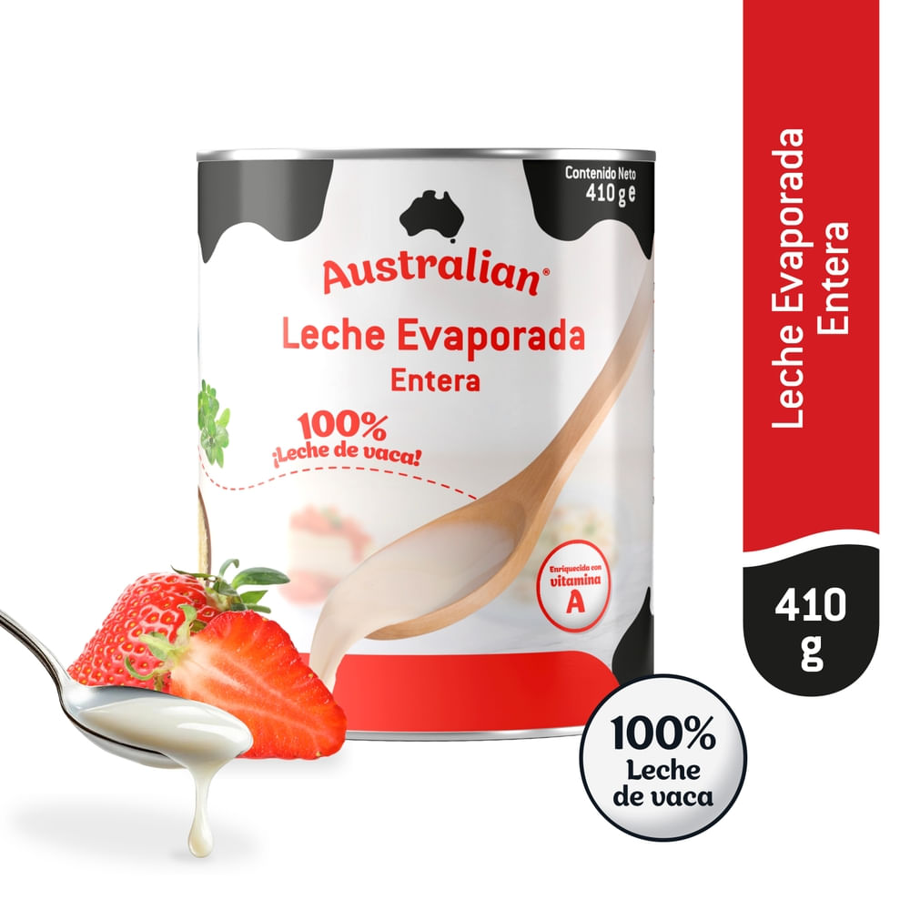 Leche Evaporada Australian