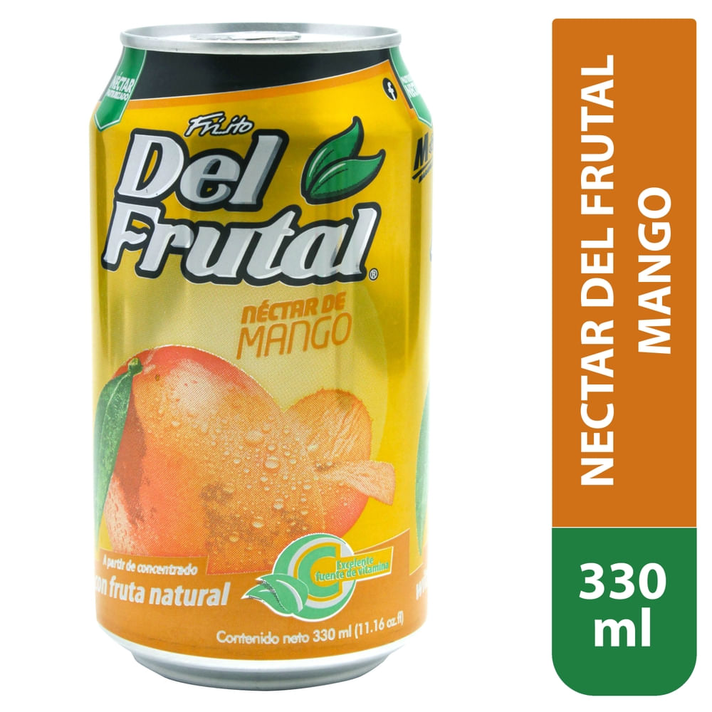 Nectar Del Frutal Mango Lata - 330ml