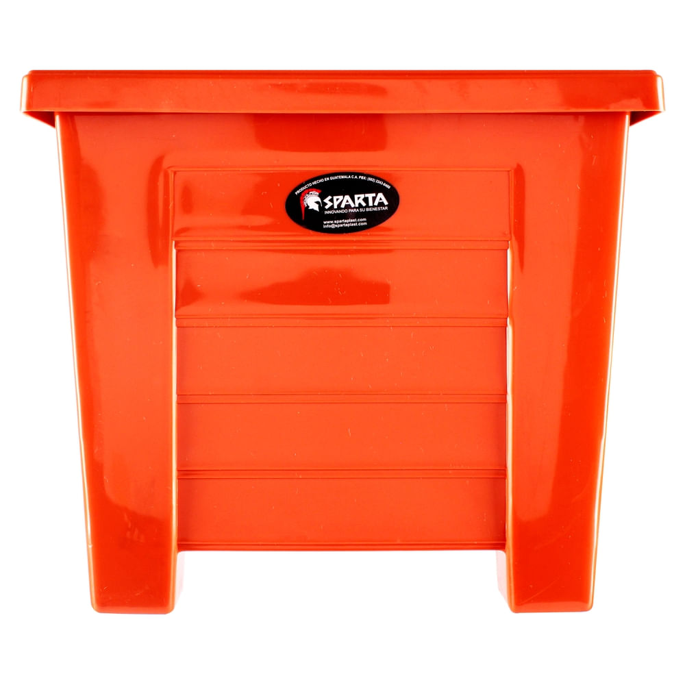 Maceta Cuadrada Estilo Madera 11Plg