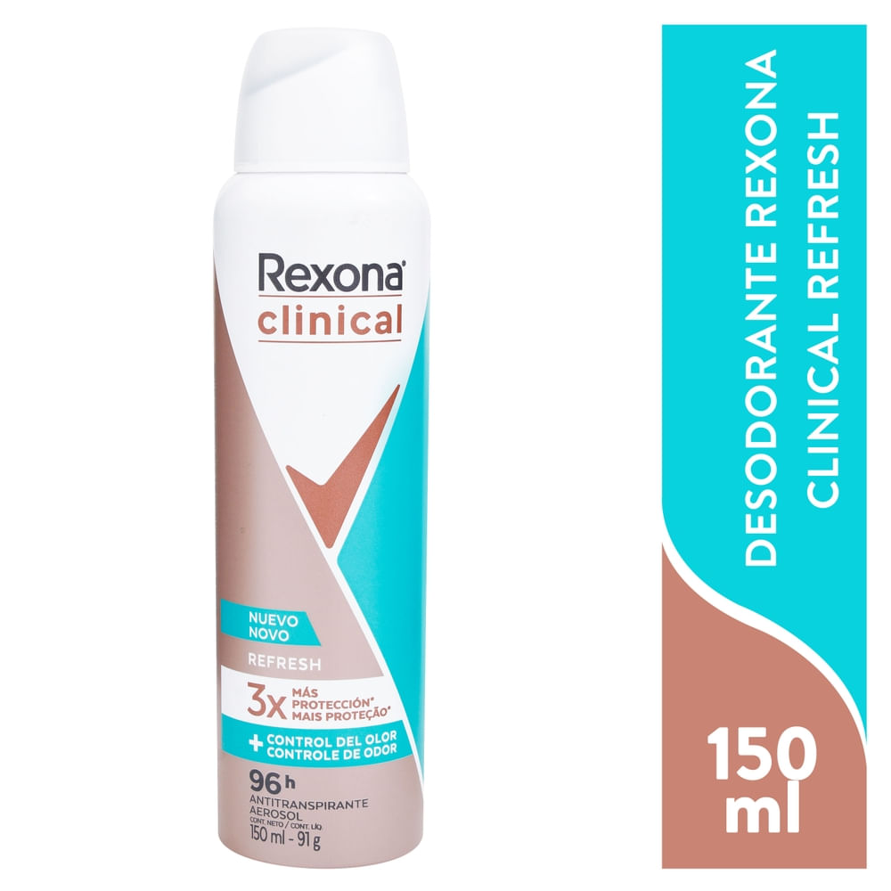 Desodorante Dama Refresh Rexona Aerosol