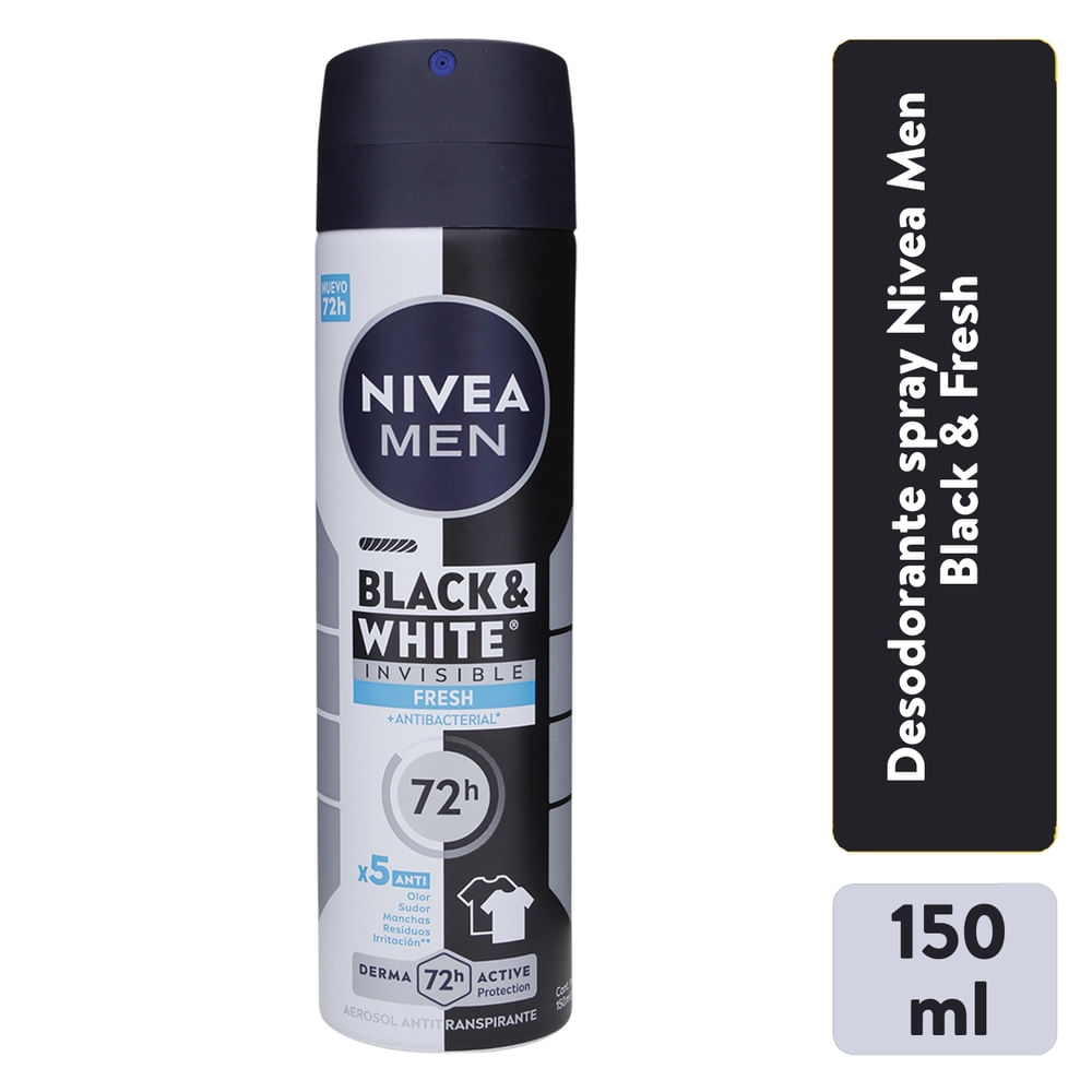 Desodorante Hombre B&W Fresh Nivea