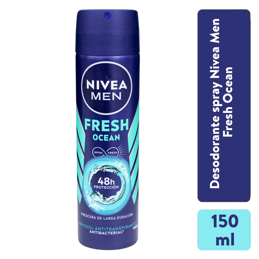 Desodorante Hombre Fresh Ocean Nivea Men Aerosol