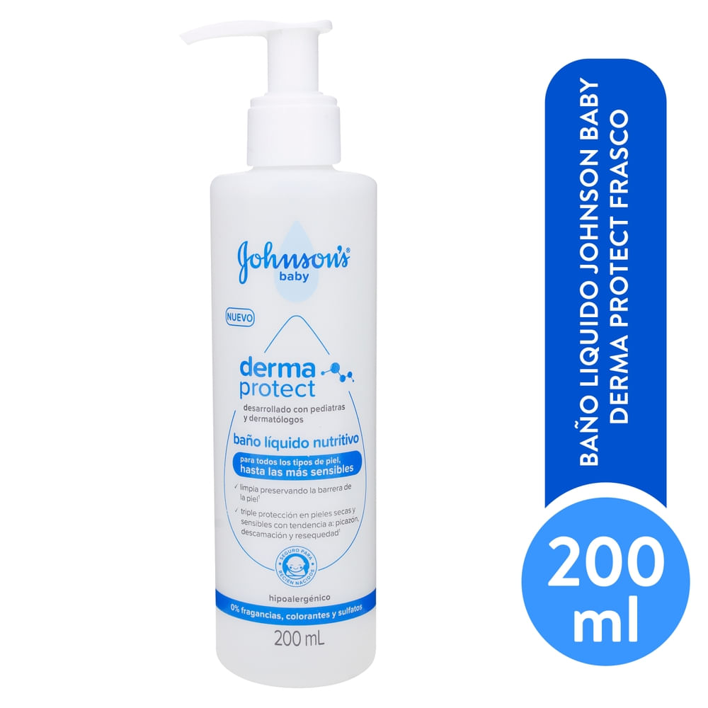 Jabón Johnson líquido Derma Pro - 200 ml