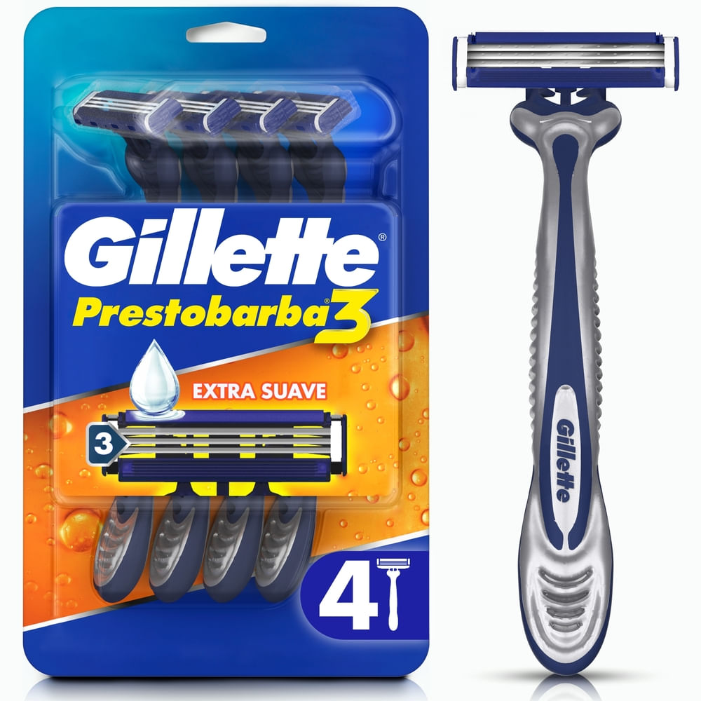 Rasuradora Conforgel Prestobarba 3 Gillette
