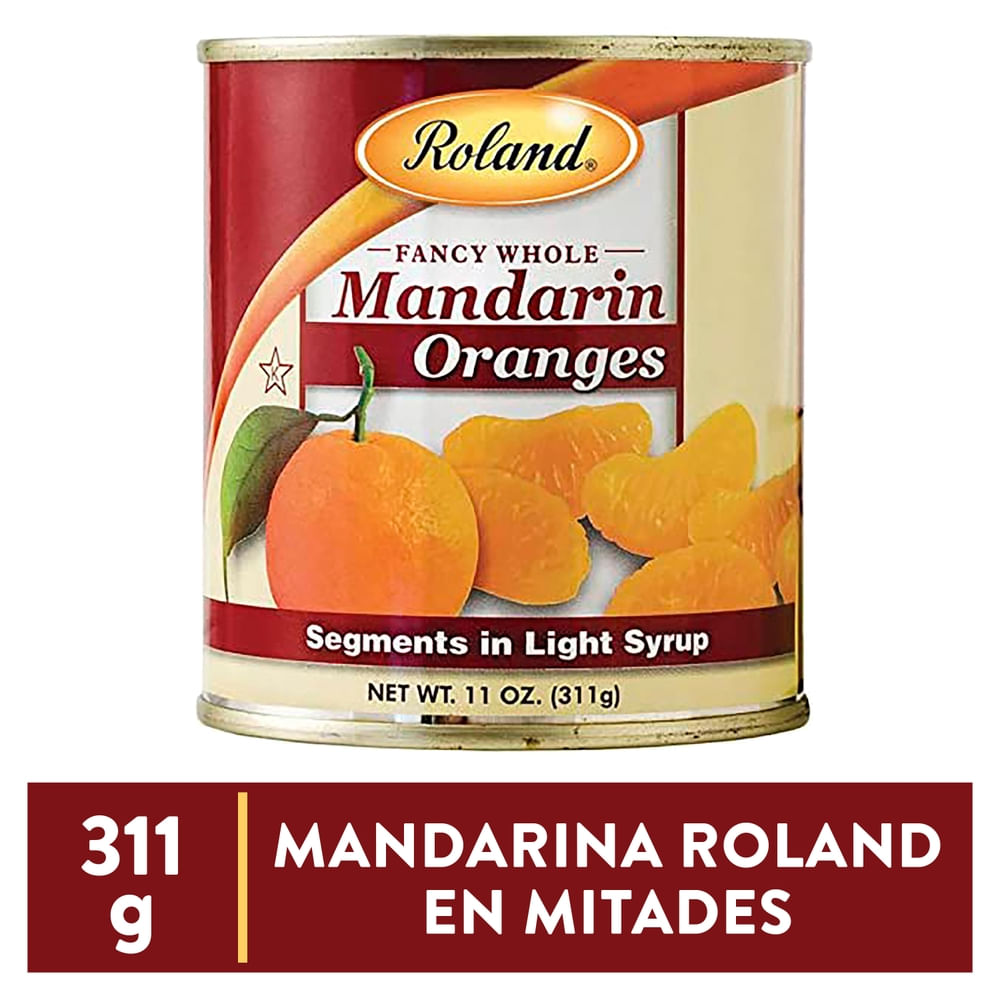 Mandarina Roland En Mitades - 311 g