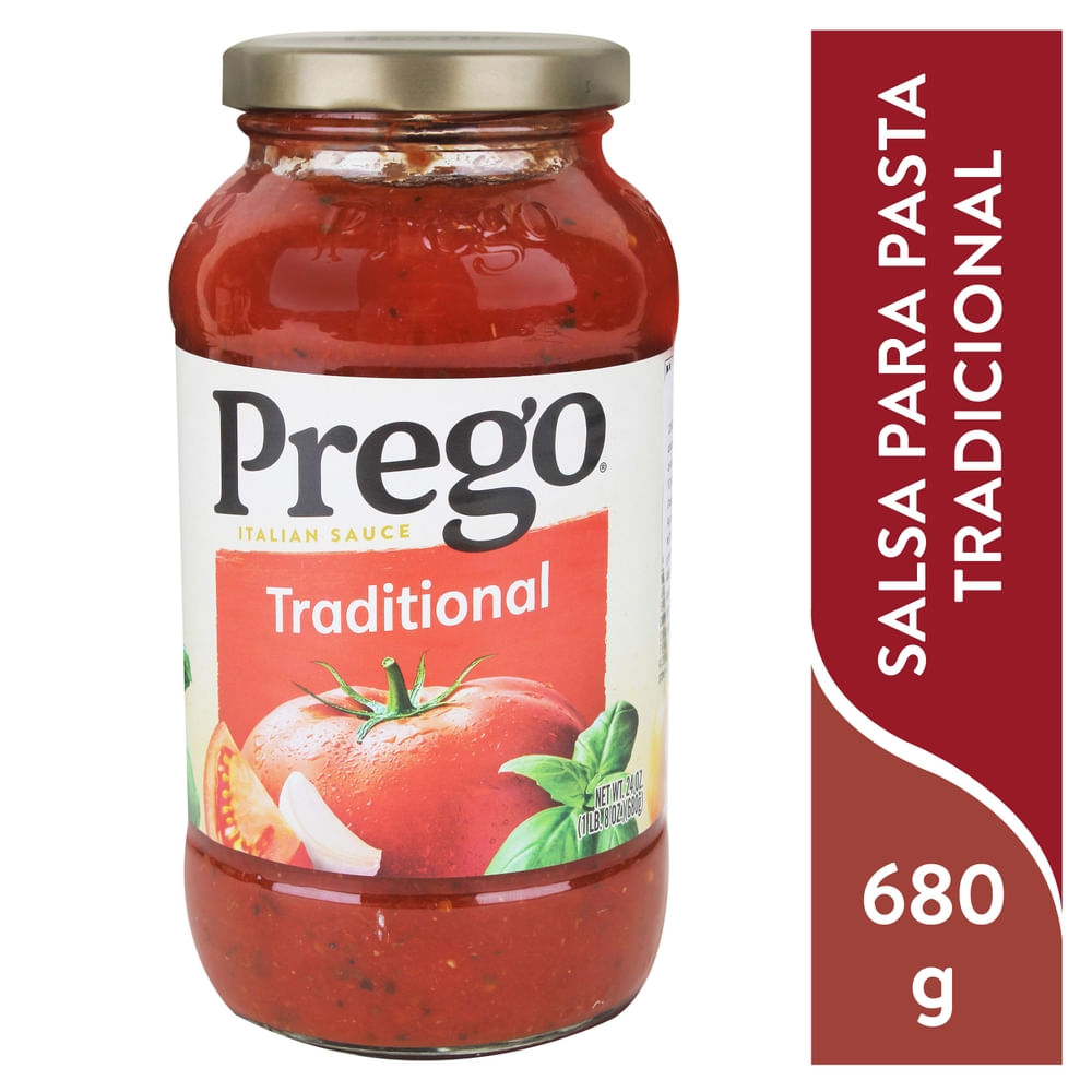 Salsa Prego De Tomate Tradicional - 680 g
