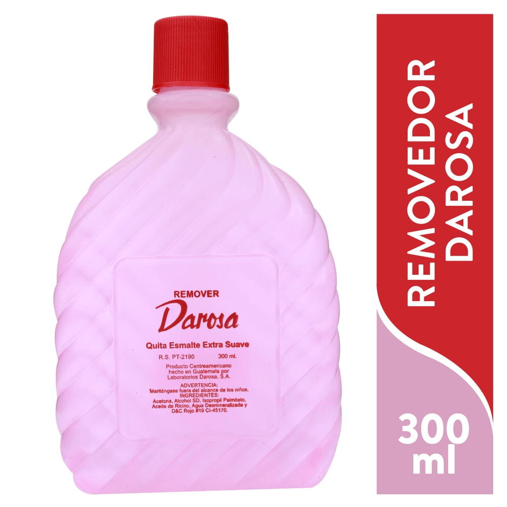 Removedor Darosa Esmalt Rosa Classic - 295ml