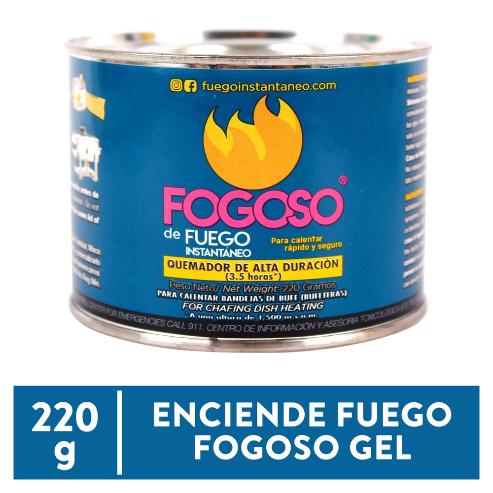 Enciende Fuego Fogoso Gel Lata - 220 g