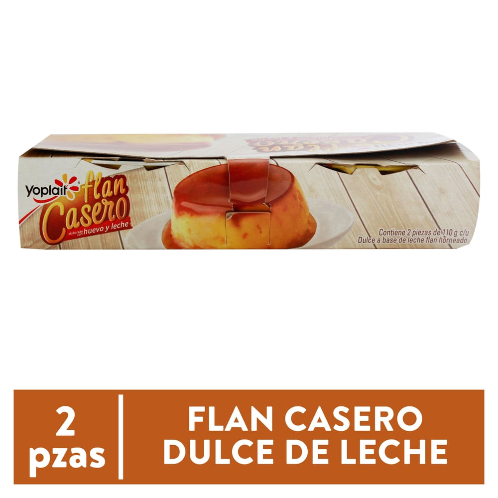 Flan Tipo Casero Yoplait 2 Pack
