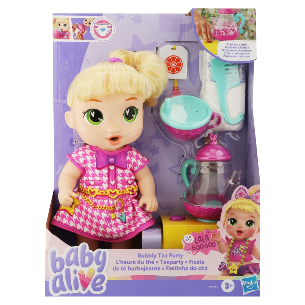 Baby Alive Fiesta De Te Lala Cabel Rubi