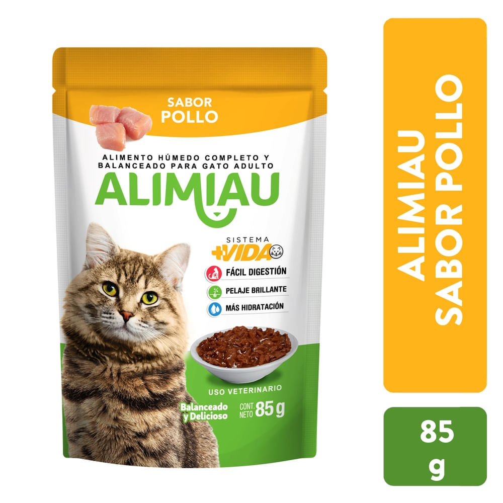 Alimiau Gato Humedo Pollo 85gr
