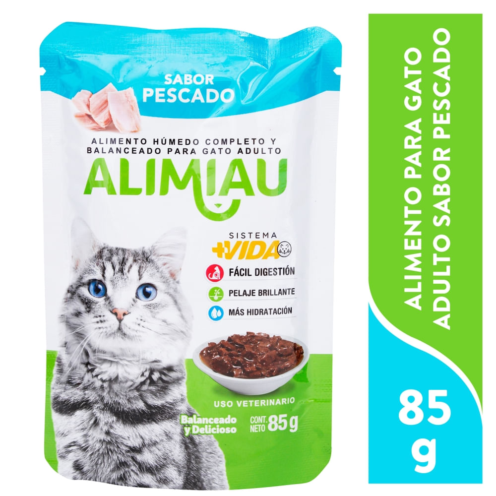 Alimento Gato Pescado Alimiau