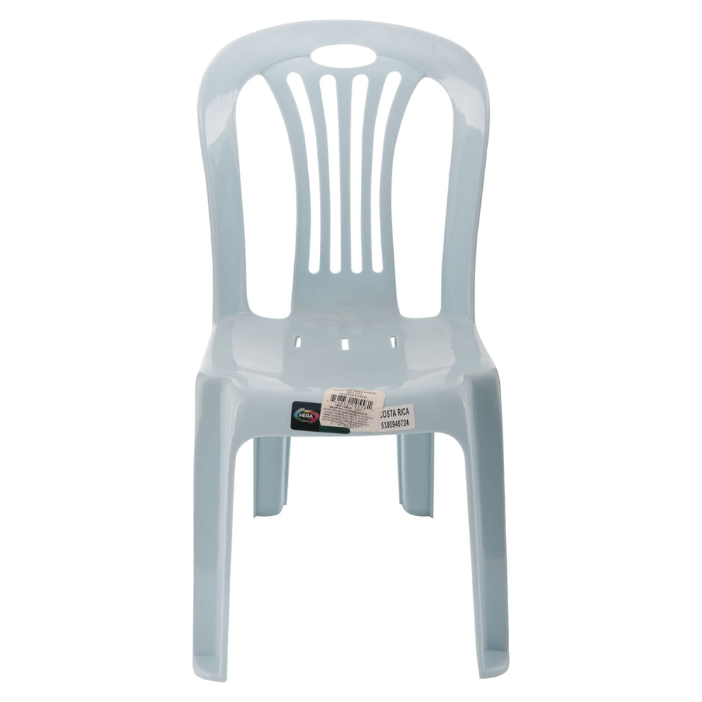 Silla Plastica Infantil Azul 34x31x57cm