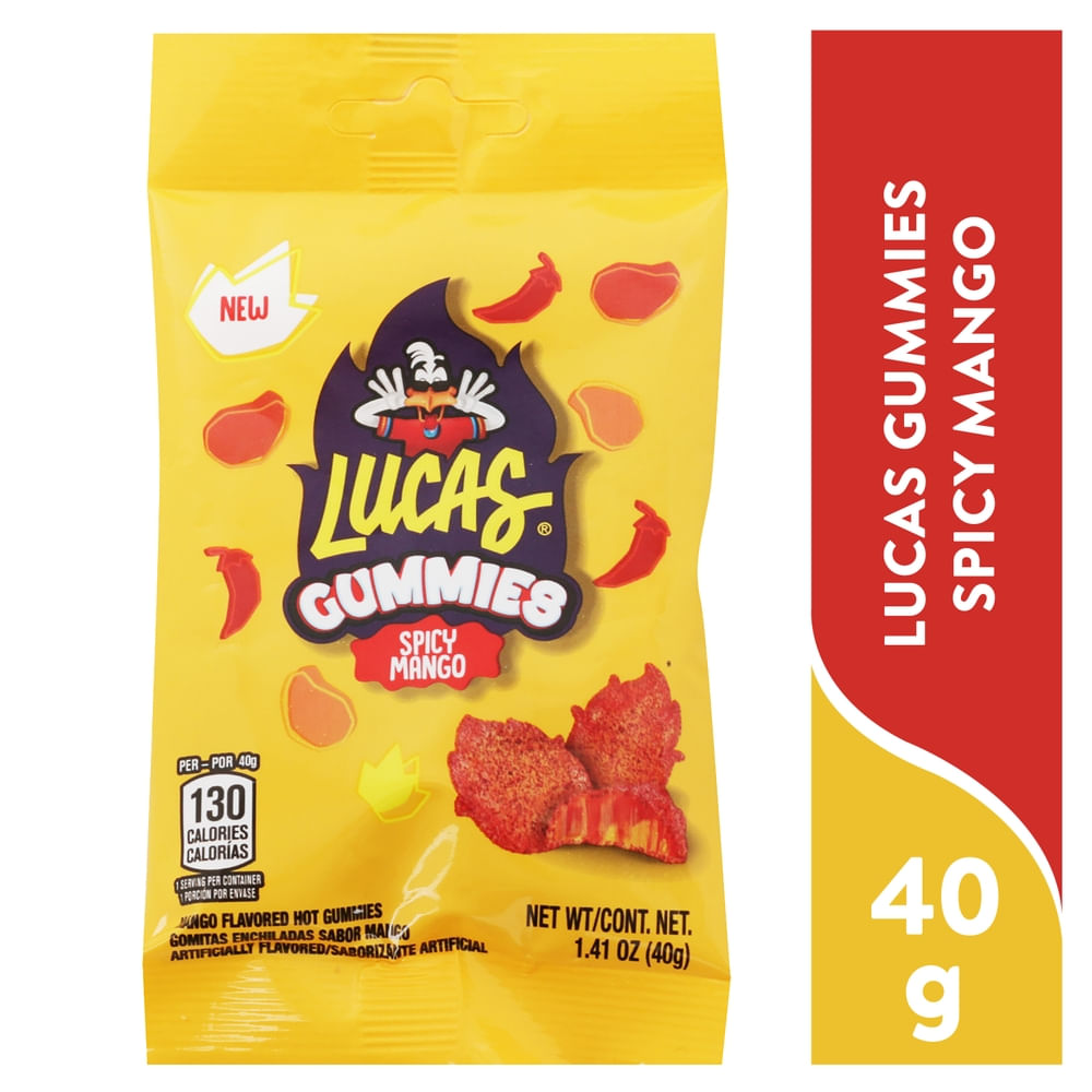 Gomitas Mango Enchilado Lucas