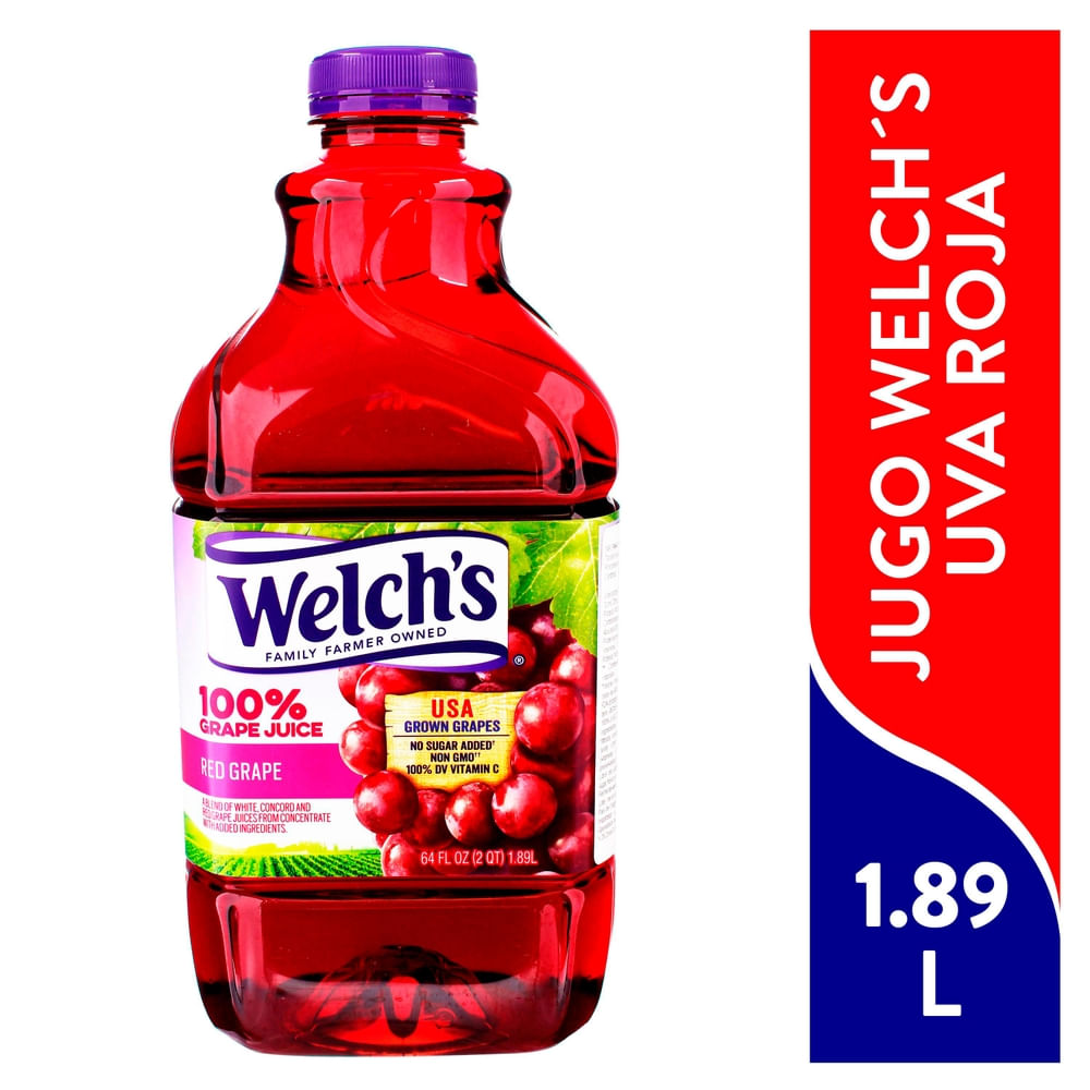 Jugo Welchs Uva Roja - 1.89 L