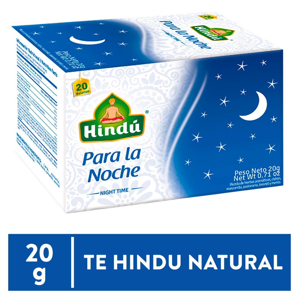 Té Descanso Natural Hindú