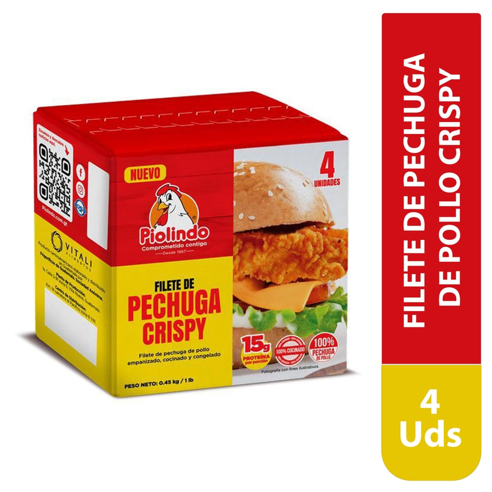 Filete De Pechuga Crispy Piolindo