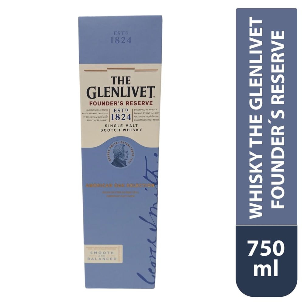 Whisky The Glenlivet Founders - 750 ml