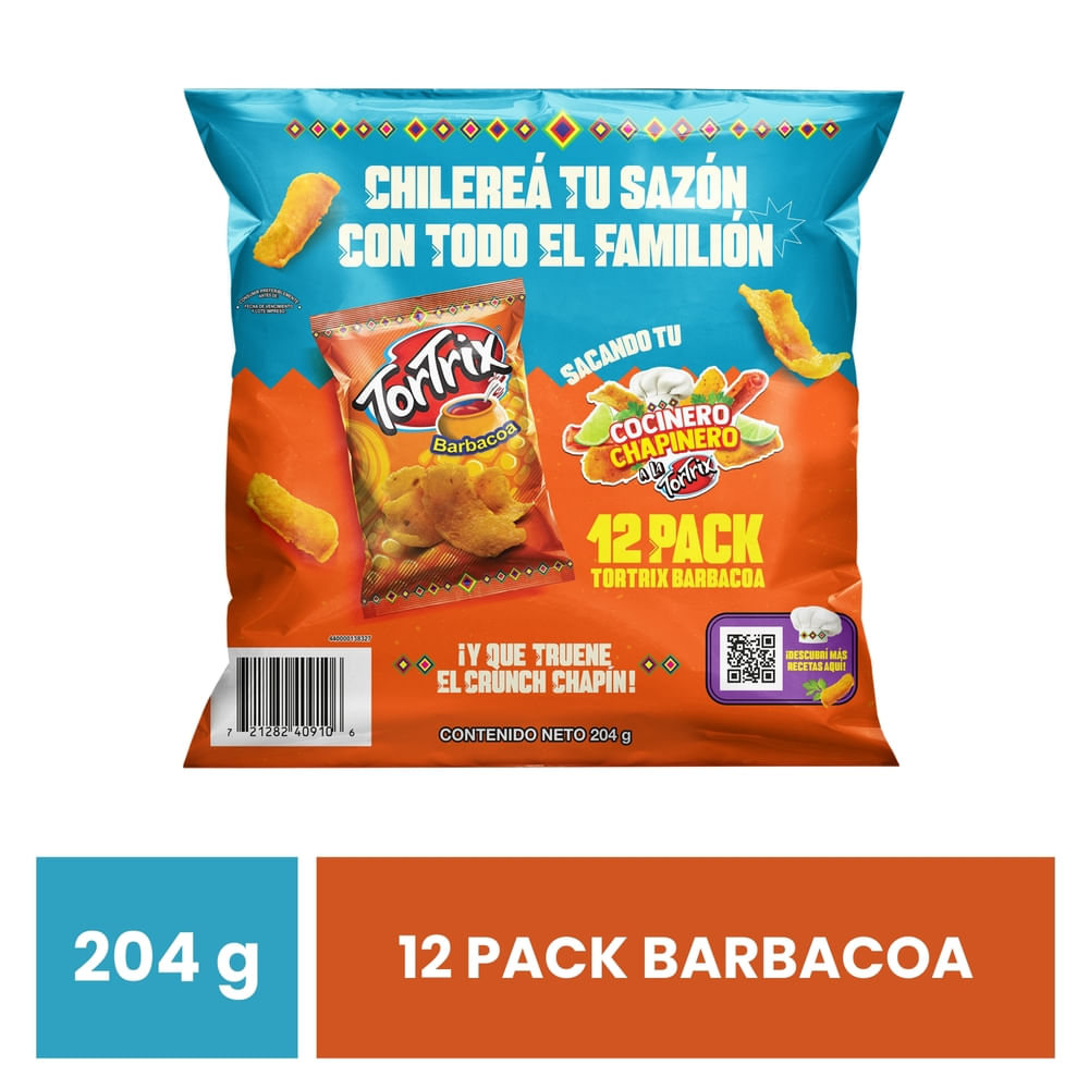 Boquitas Barbacoa Tortrix 12 Pack