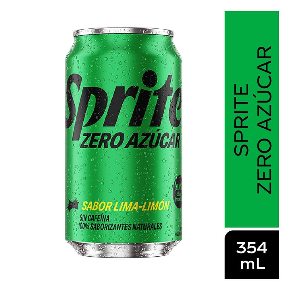 Sprite Lima Limón Zero Azúcar