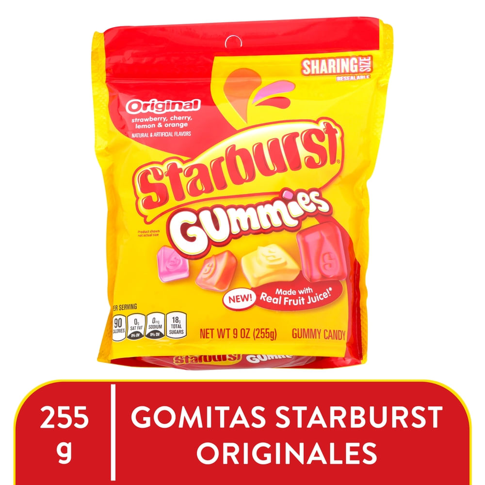 Gomitas Starbust Original Pouch - 255 g