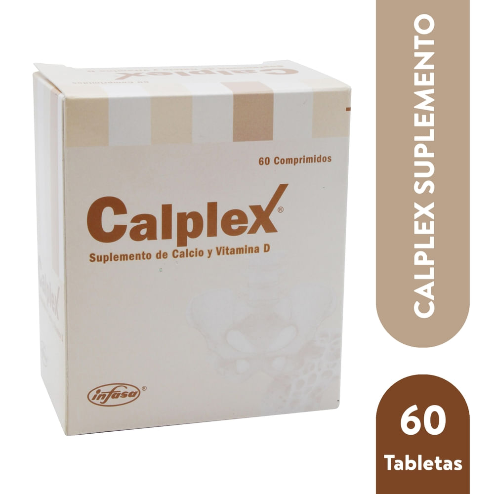 Suplemento Calplex Infasa 60 Tabletas
