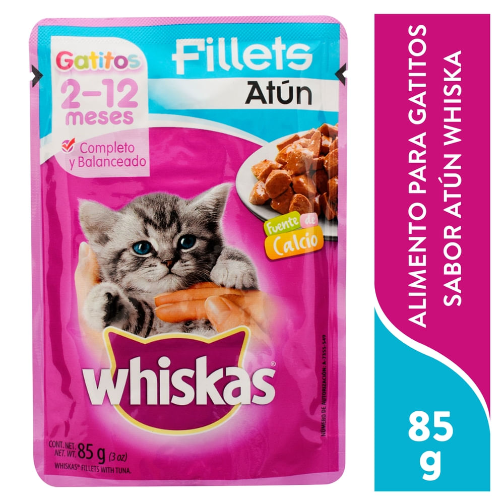 Alimento Gatitos Atún Whiskas