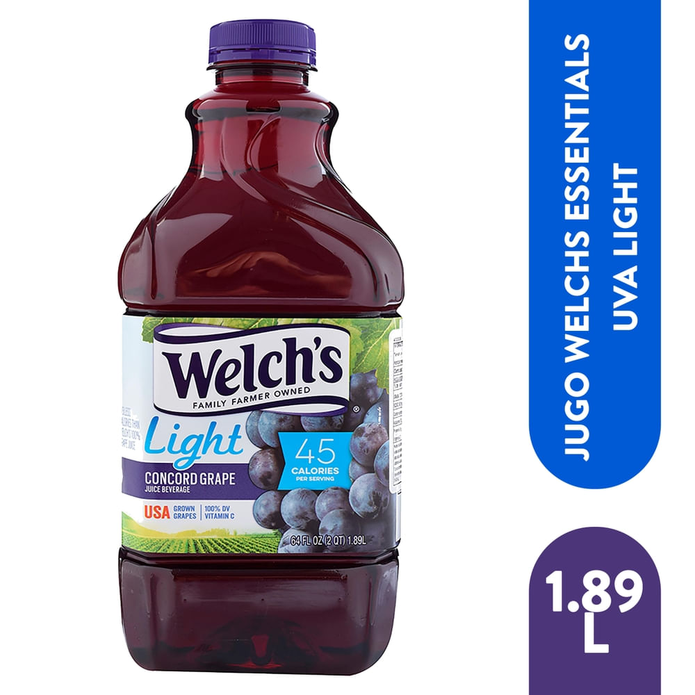 Jugo Welchs Coctel Uva Light 64Oz