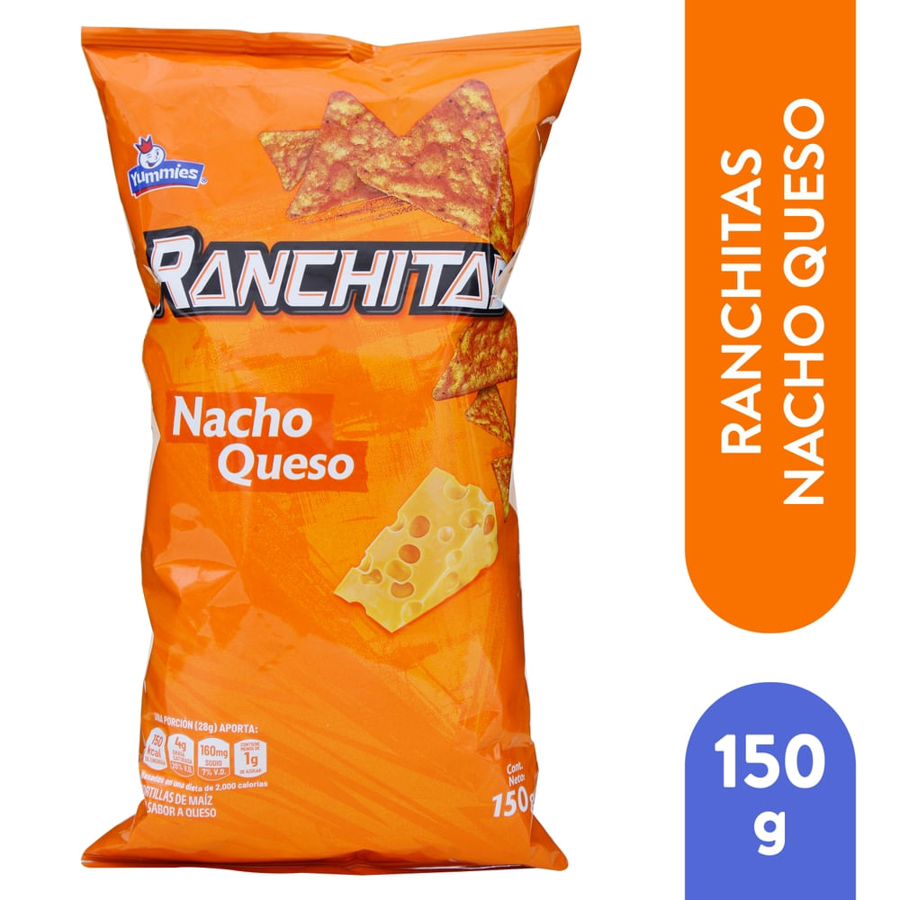 Frituras Ranchitas Nacho Queso Yummies
