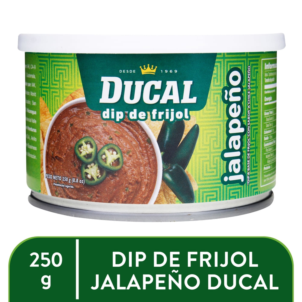Dip Ducal De Frijol Jalapeño - 250 g