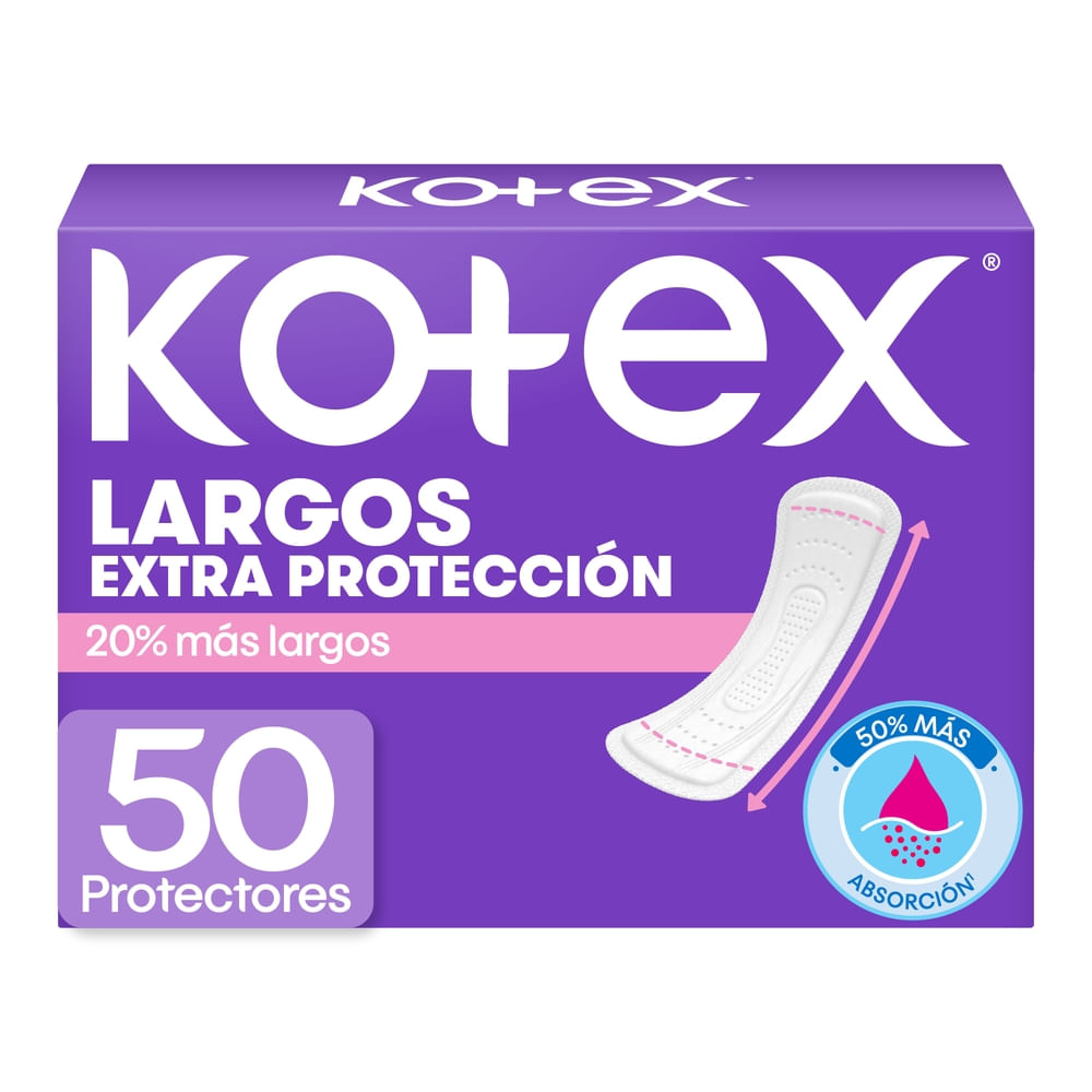 Protectores Diarios Largo Kotex