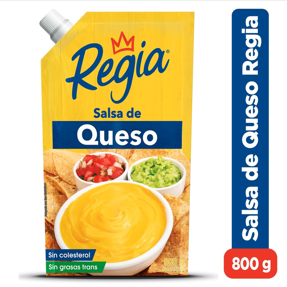 Salsa De Queso Regia Dp 800gr