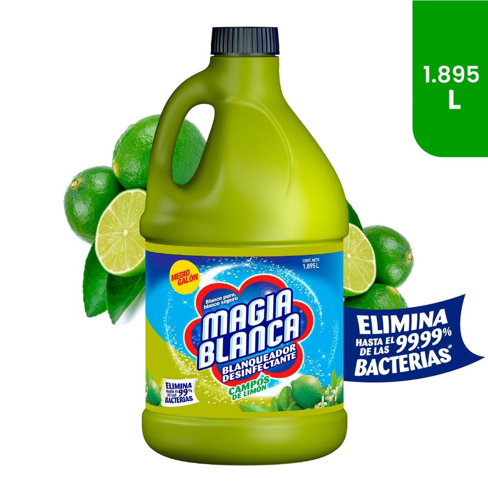 Cloro Magia Blanca Aroma Limón - 1895 L