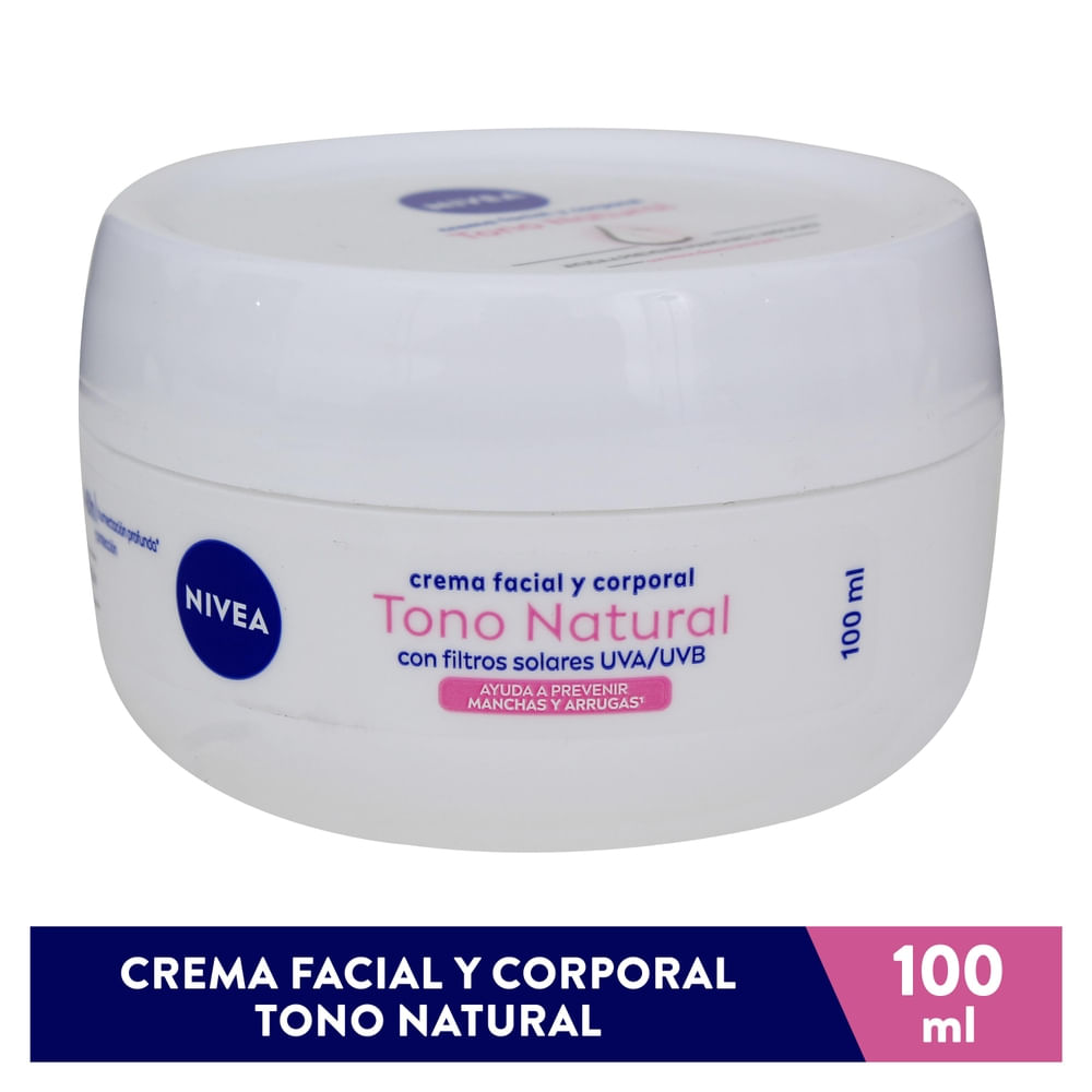Crema Facial Aclaradora Natural Nivea