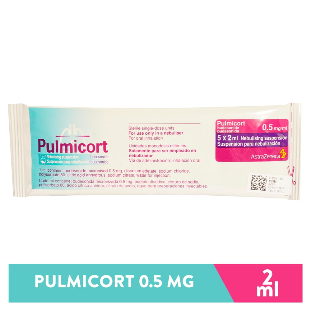 Pulmicort Astra Zeneca Sol/Neb Sobx5A