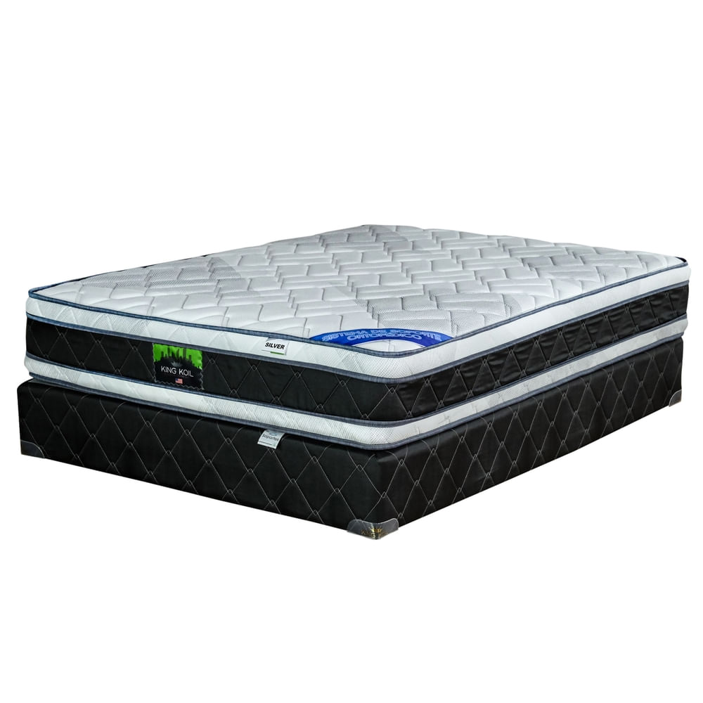 Cama King Koil Resplandor Queen Confort Firme