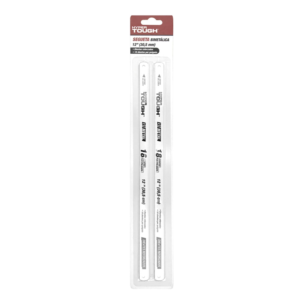 Segueta Hyper Tought Bimetálica - 12 Pulgadas
