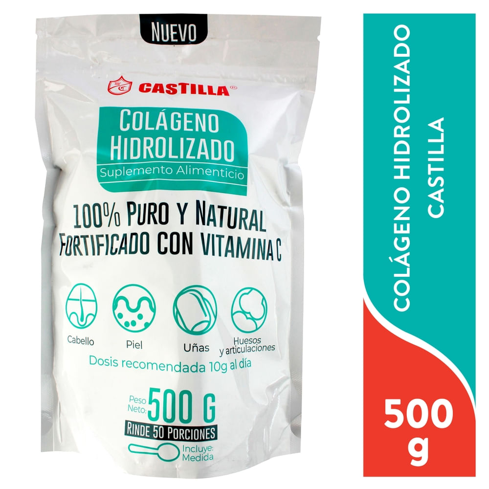 Gelatina Colágeno Hidrozado Castilla