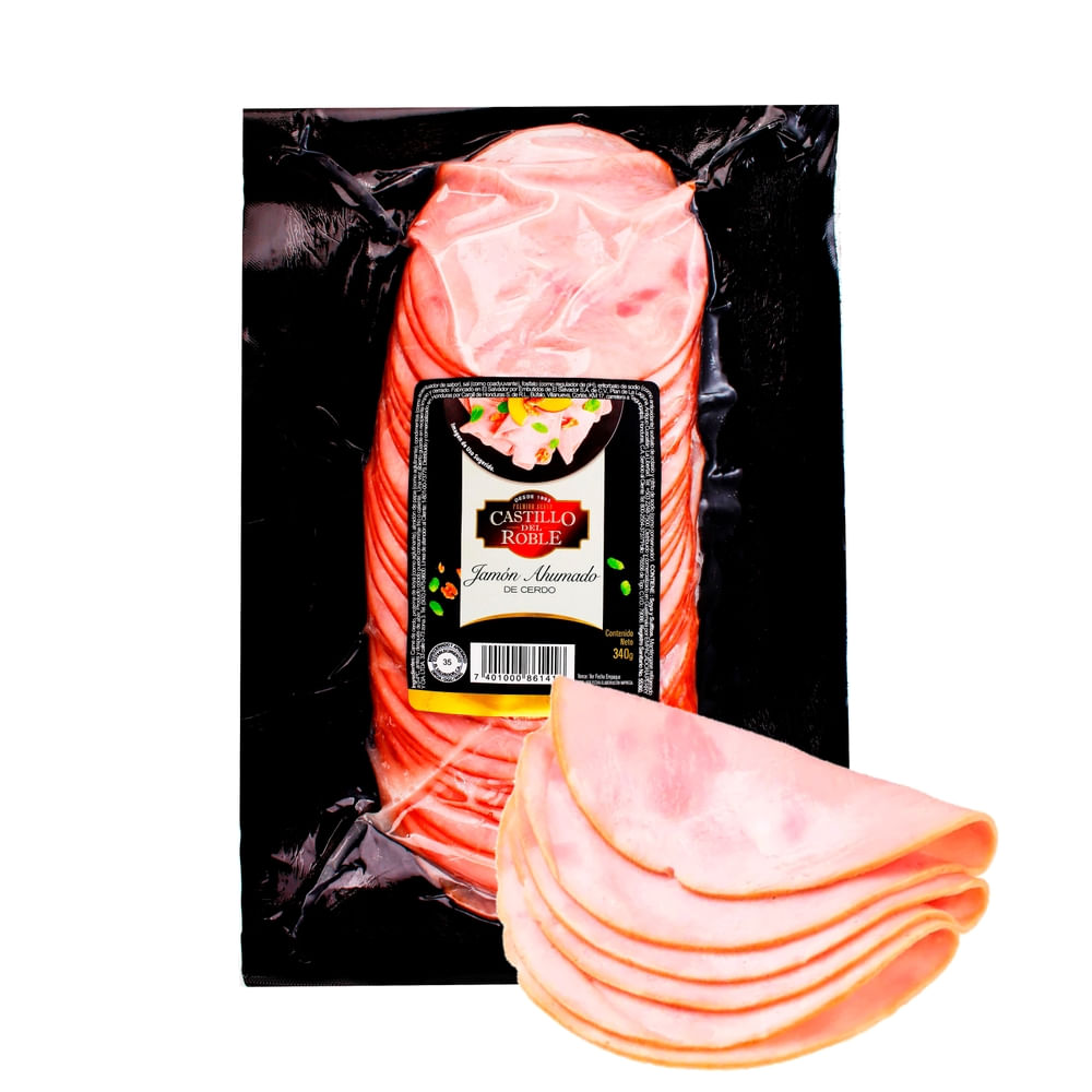 Jamón Ahumado de Cerdo Castillo del Roble - 340 g