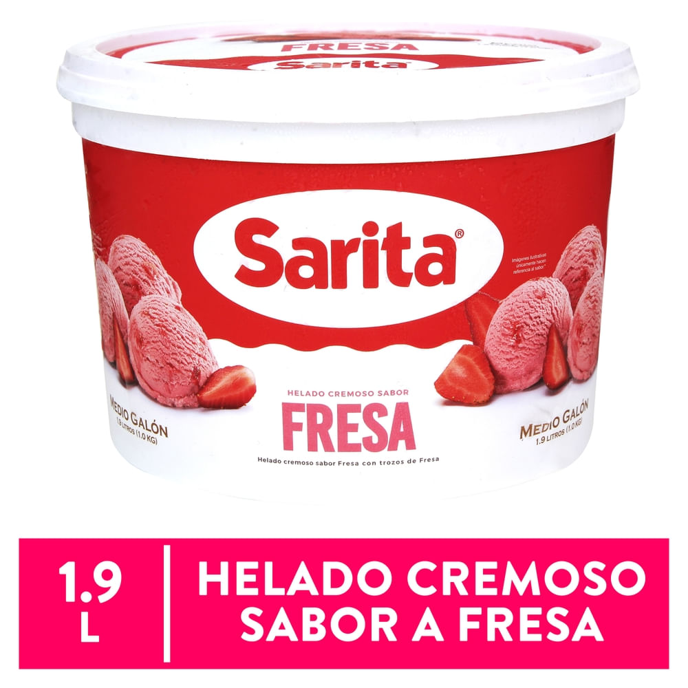 Helado Fresa Sarita