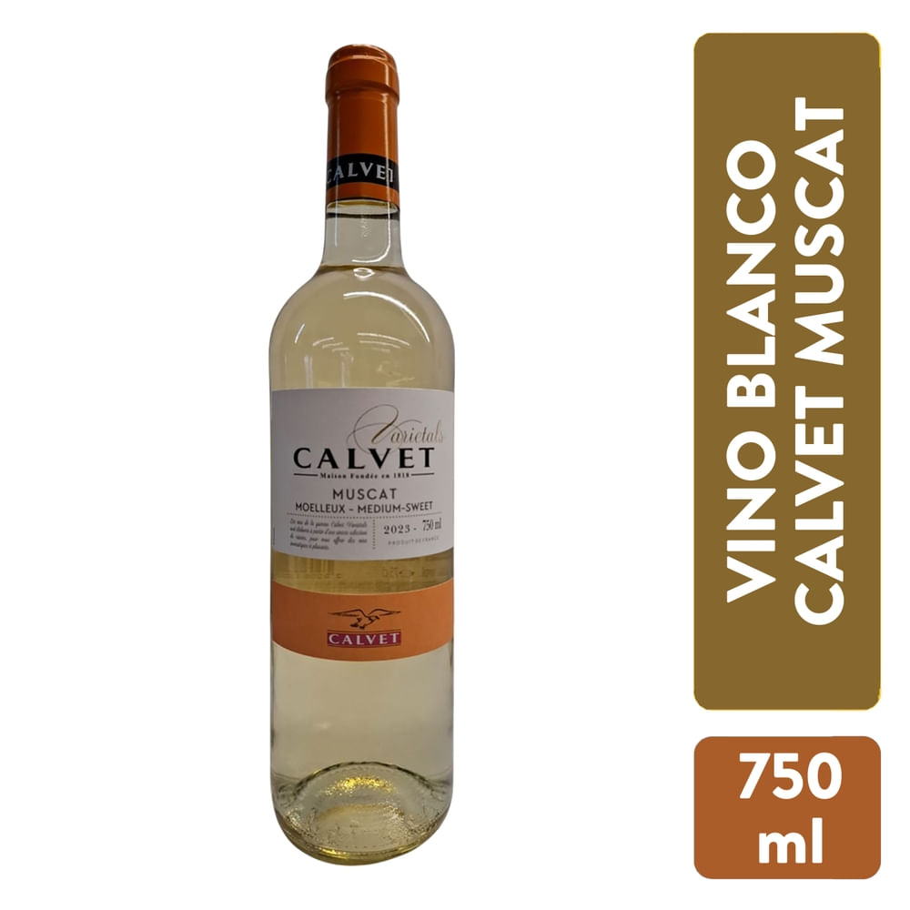 Vino Blanco Muscat Calvet