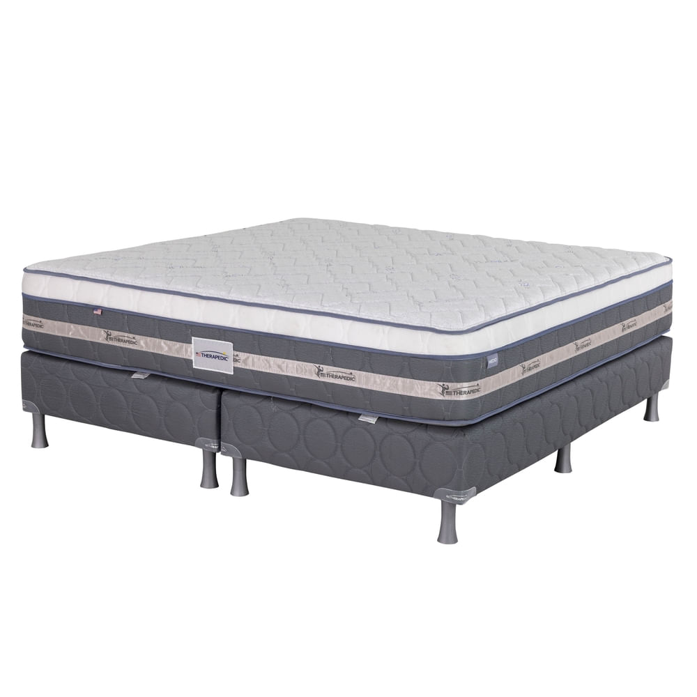 Base+Colchón King Therapedic The Active Rest Medio