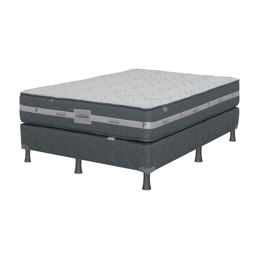 Base+Colchón Therapedic The Active Rest Medio Matrimonial