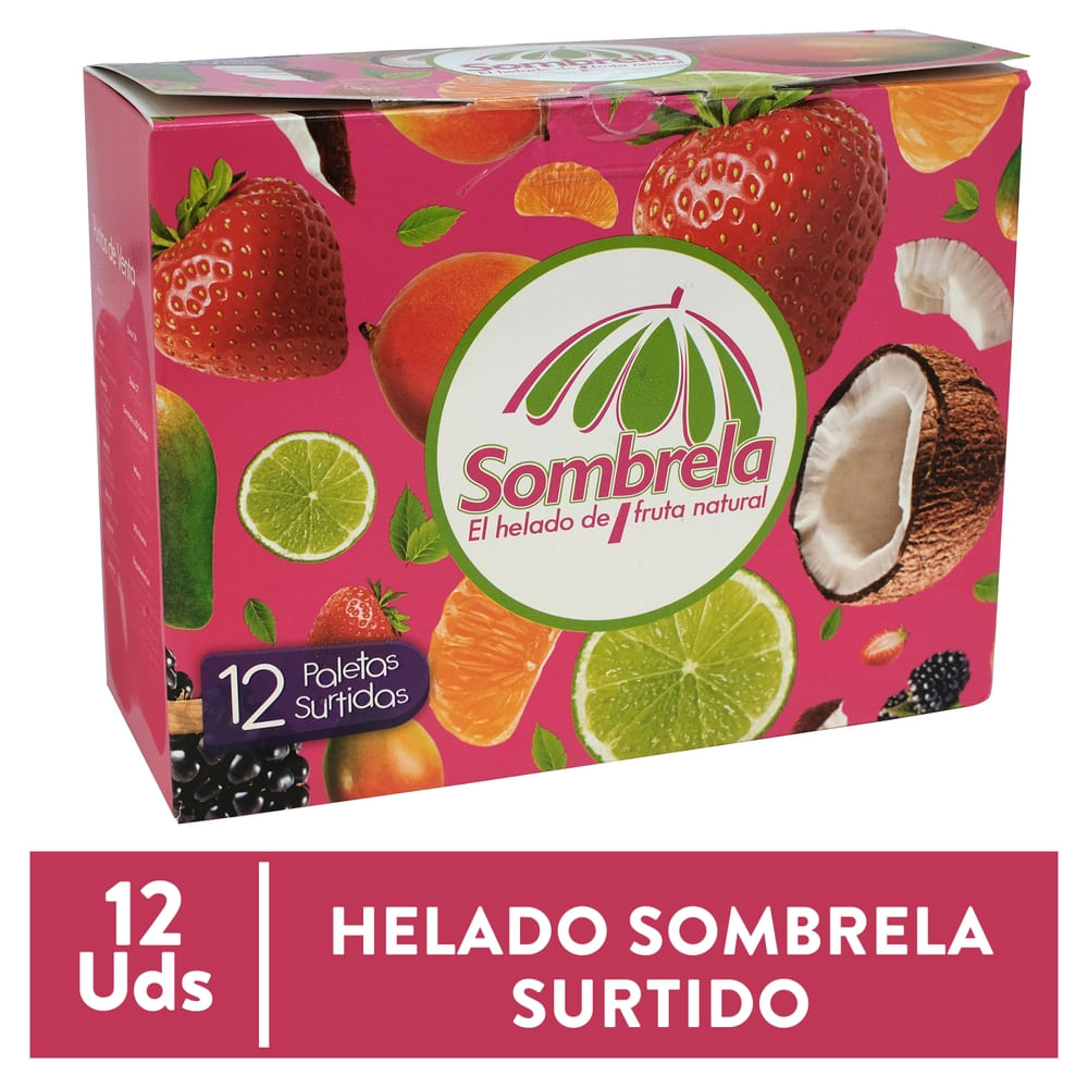 Paletas Fruta Sombrela