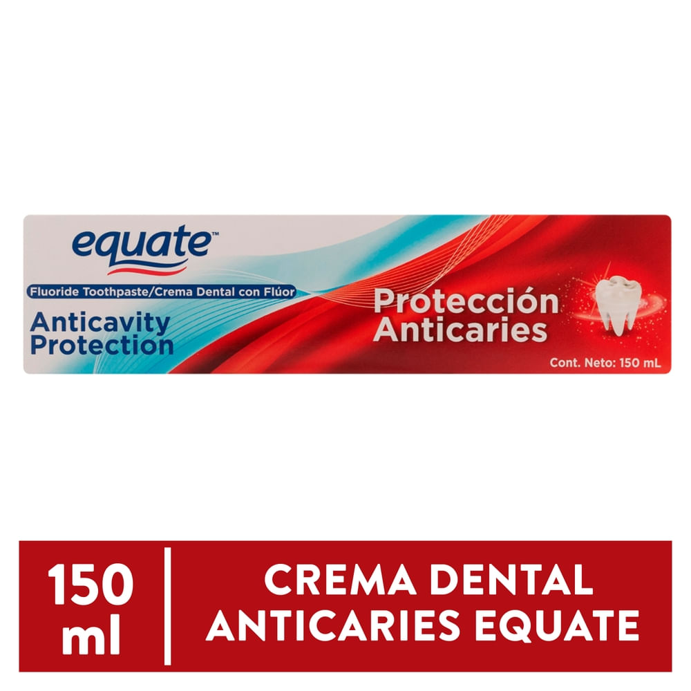 Pasta Dental Equate Anticaries - 150 ml