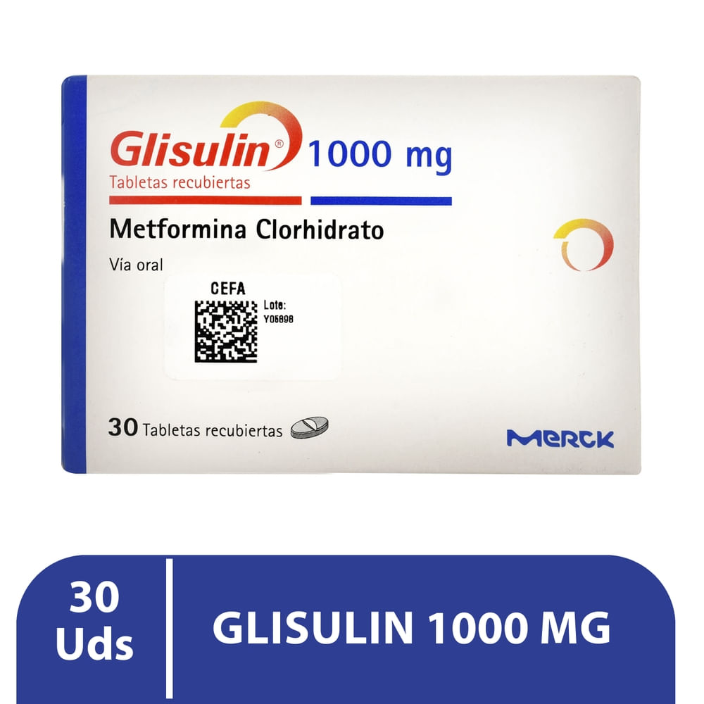 Glisulin 1000 Mg X30 Tab