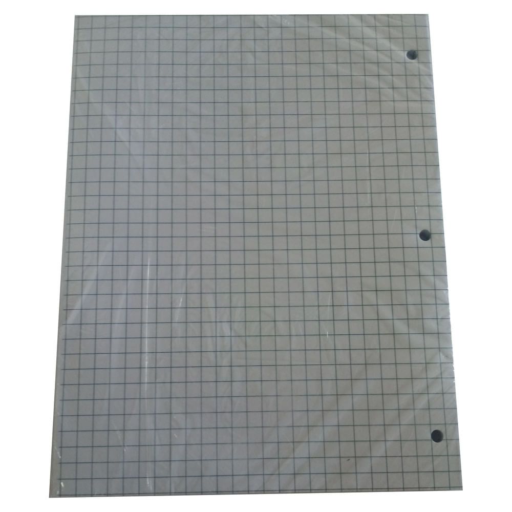 Hojas Continental cuadriculada tamaño carta - 100 hojas