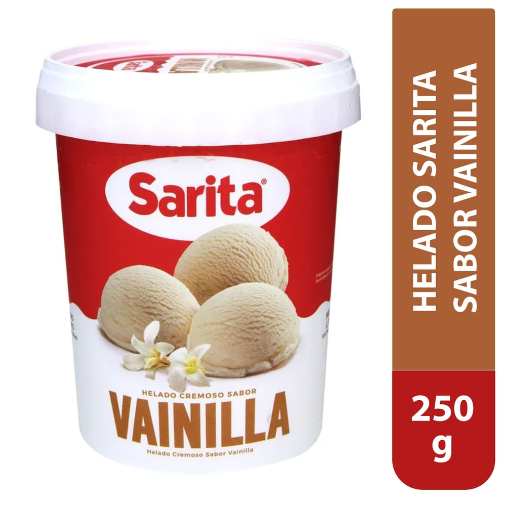 Helado Vainilla Sarita