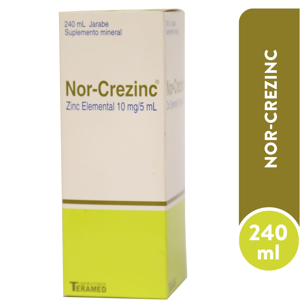 Jarabe Nor Crezinc 240ml