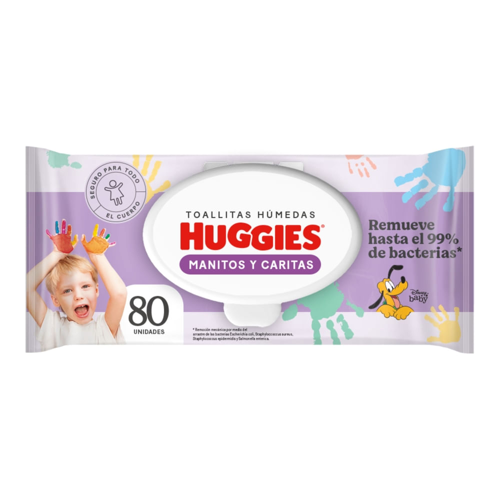 Toallas Húmedas Huggies Manitos Y Caritas